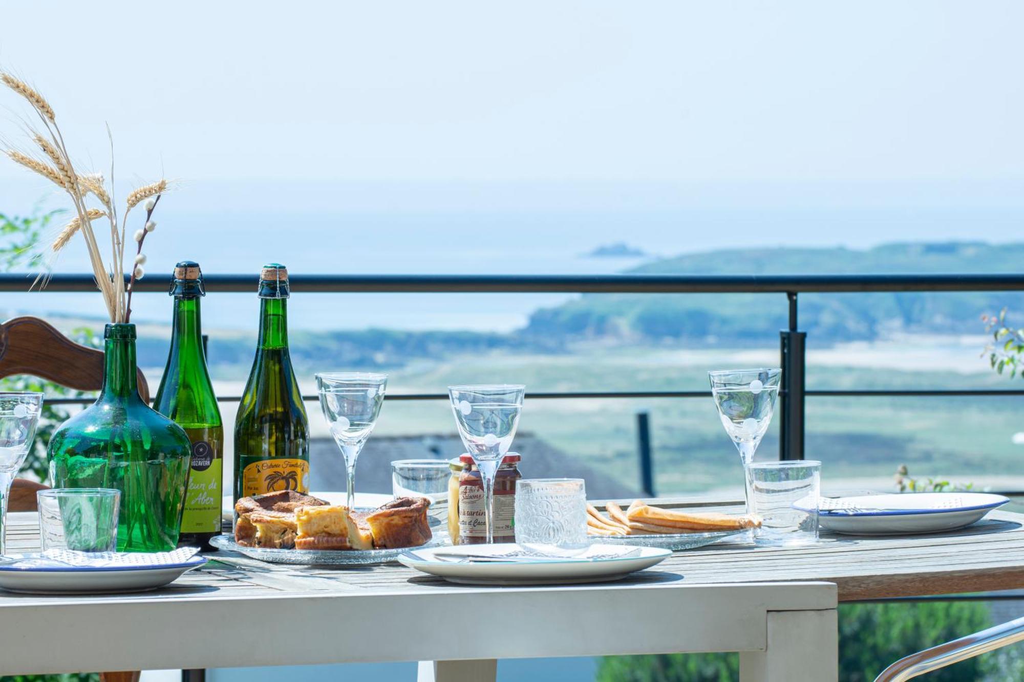 Maison Anemone - Vue Mer - Crozon, Bretagne Dış mekan fotoğraf