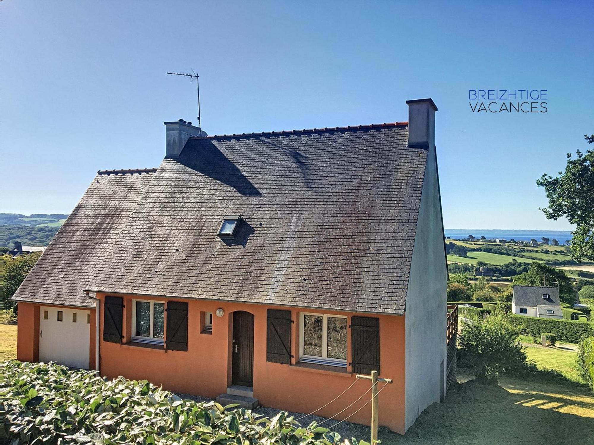 Maison Anemone - Vue Mer - Crozon, Bretagne Dış mekan fotoğraf