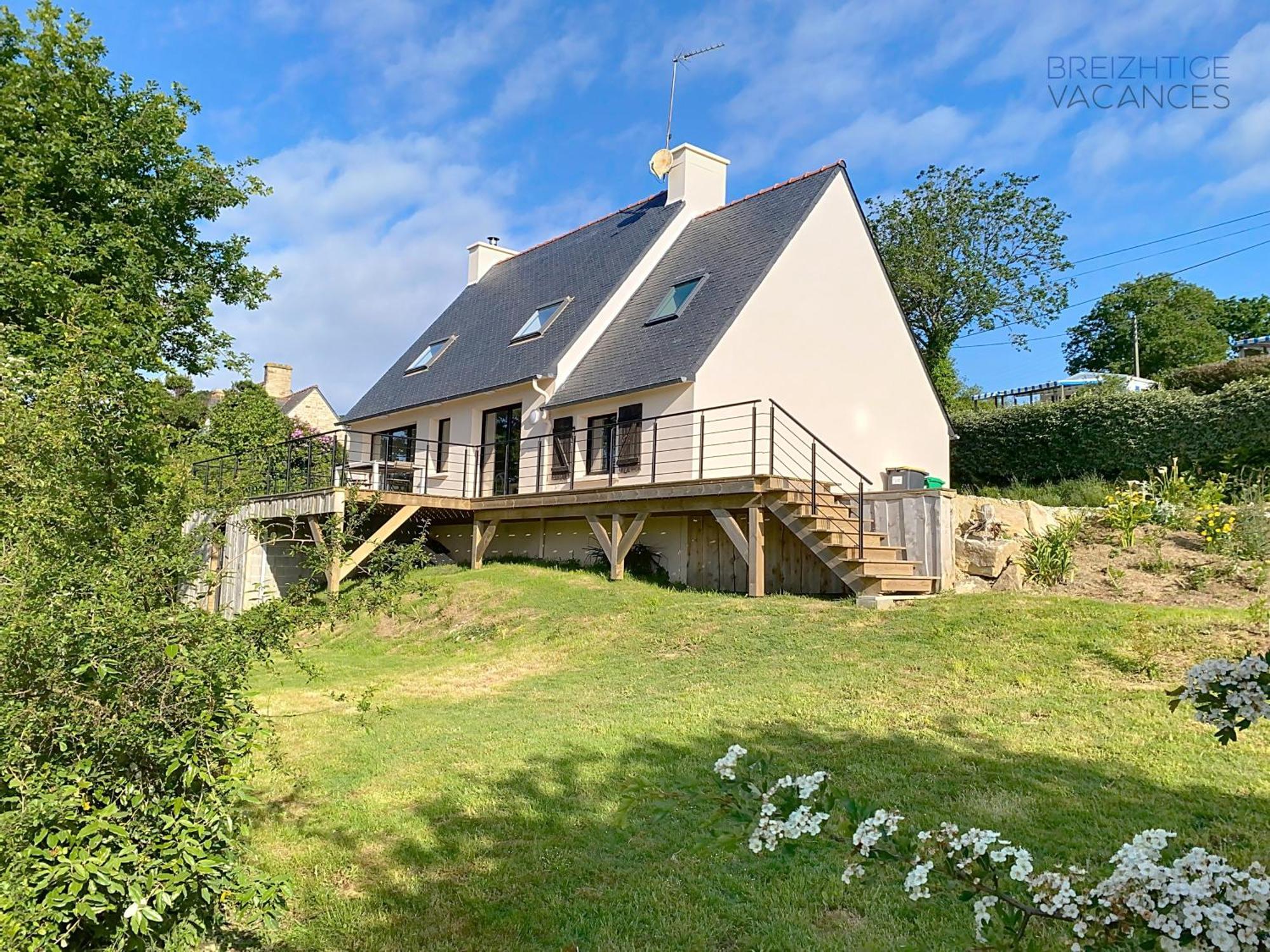 Maison Anemone - Vue Mer - Crozon, Bretagne Dış mekan fotoğraf